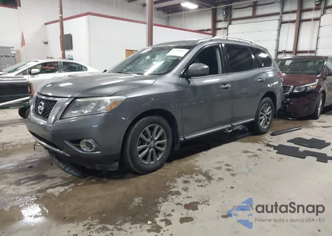 2015 Nissan Pathfinder Platinum/S/Sl/Sv из США, поврежденный, VIN 5N1AR2MM3FC650088
